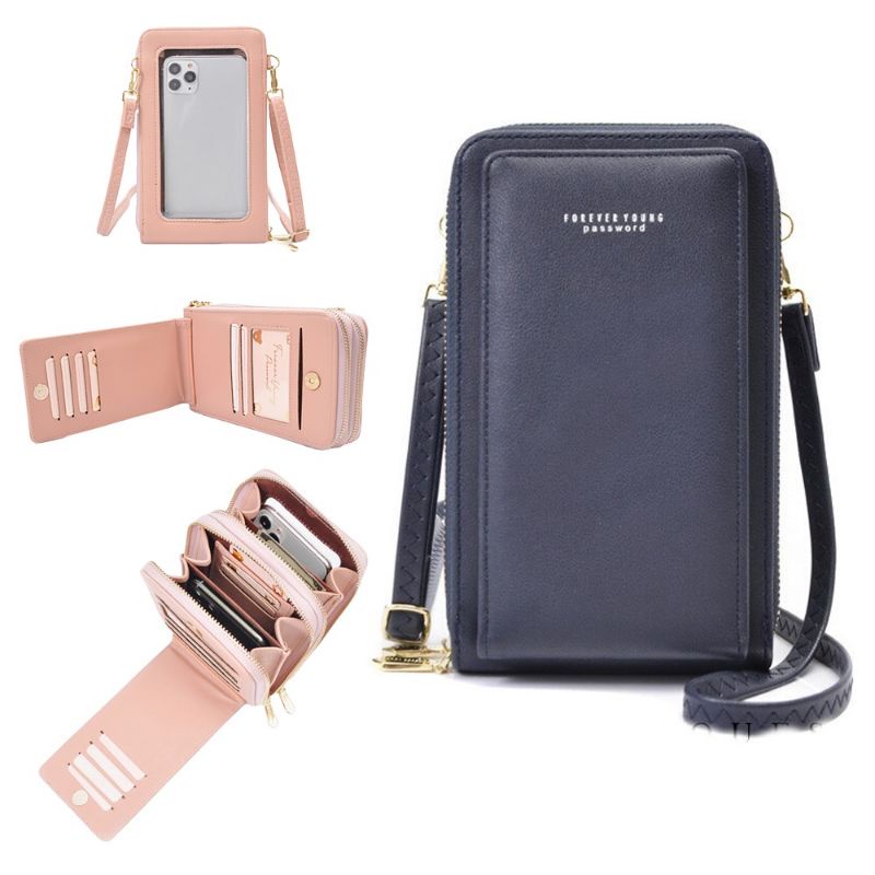 TAS SELEMPANG WANITA MULTIFUNGSI-DOMPET FOREVER YOUNG/model mika