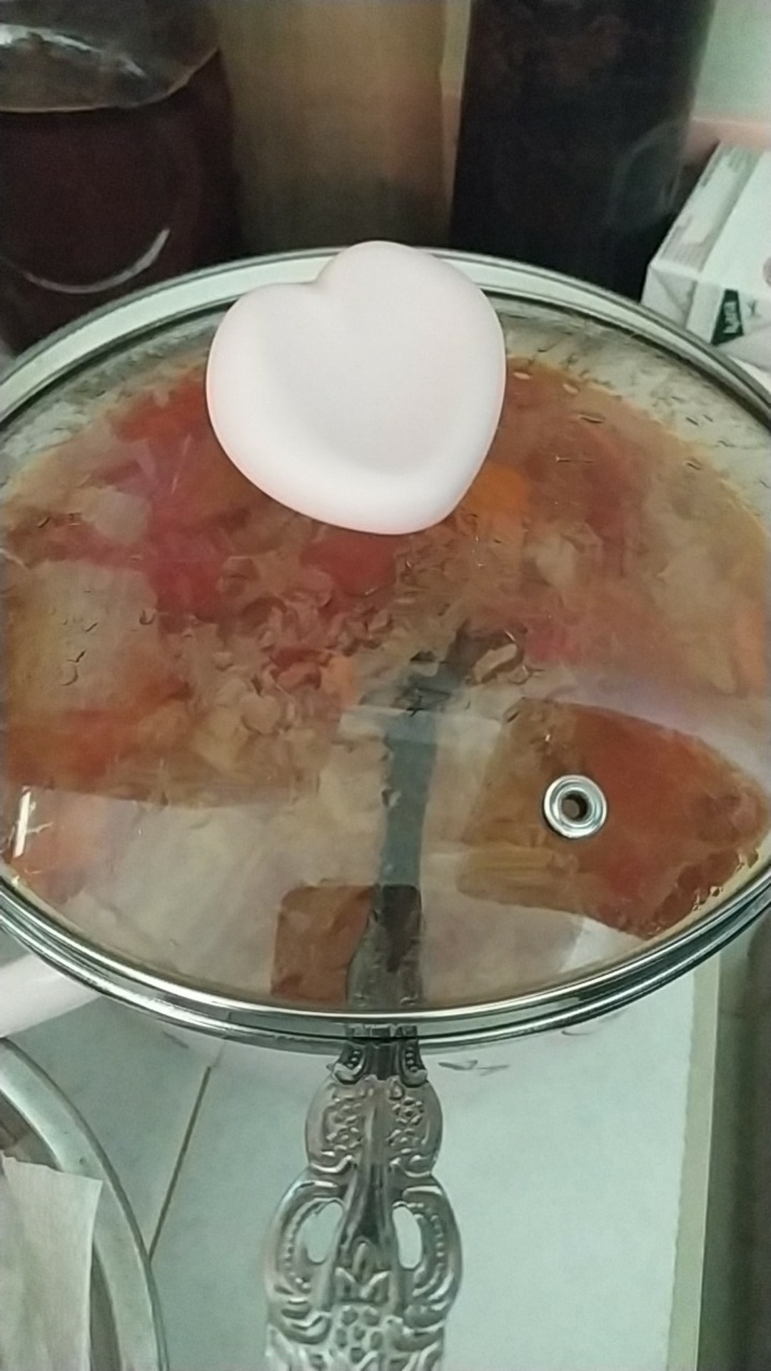 Panci, Dutch Oven Enamel Chefina D24cm W/glass Lid Beauty In The Kitchen