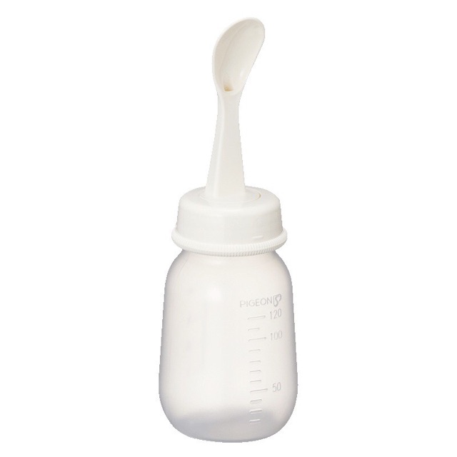 PIGEON Food Feeder Weaning Bottle 120ml dan 240ml