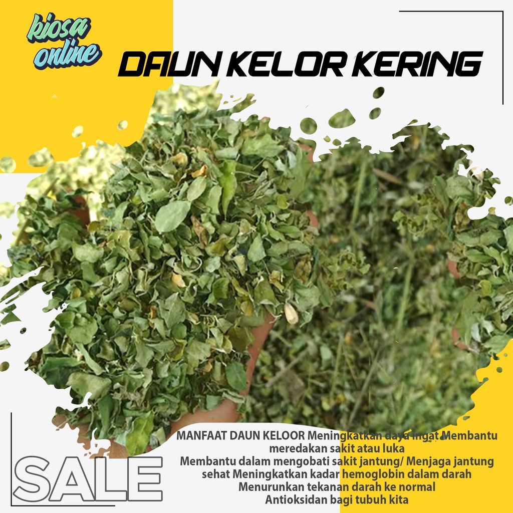 

DAUN KELOR KERING HIJAU 1 KG TEH DAUN KELOR 1 KG