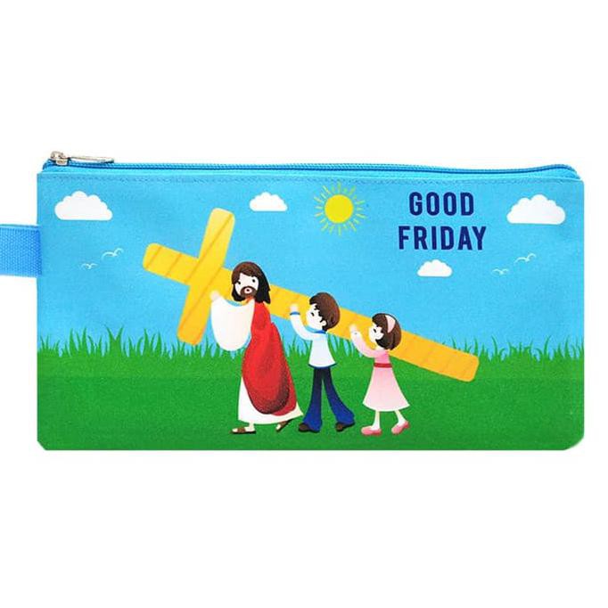 promo Easter Case Dompet Pouch Yesus Kids Souvenir Suvenir Paskah Gereja