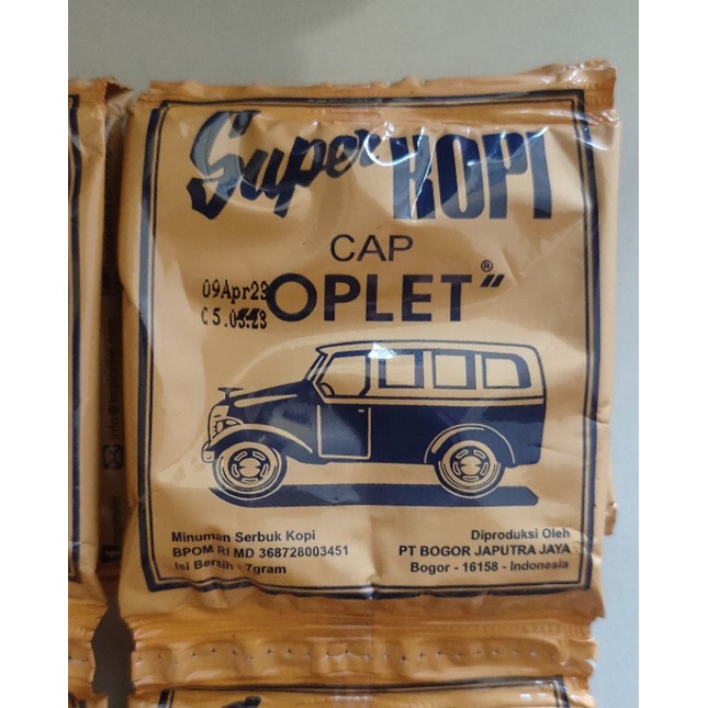

Kopi Super cap Oplet