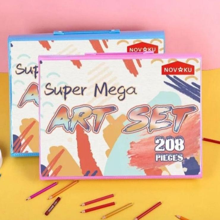 

Flash Sale Super Mega Art Set 208 pcs / Pensil warna