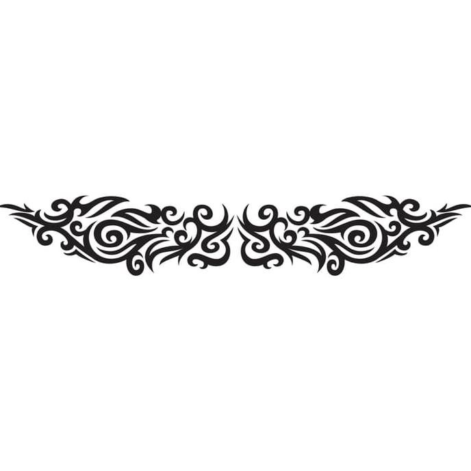 IMURAHl Lolitattoo Temporary Tattoo Long Tribal