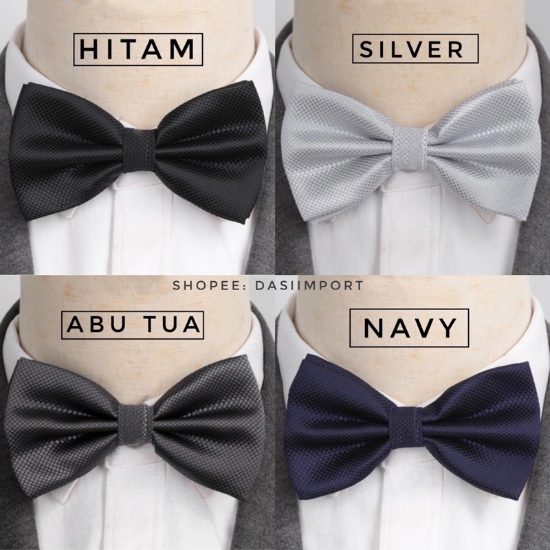 Dasi Kupu Pria Dewasa Bowtie Dasi Pita Bow Tie Kupu-Kupu