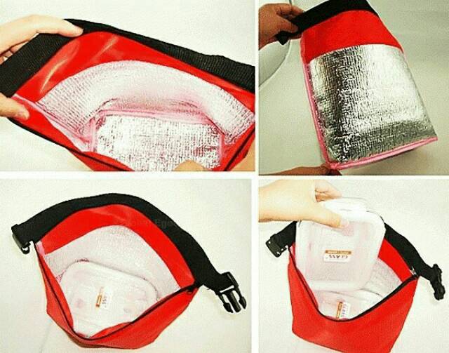 ICONIC Pouch Lunch hot n cold / Tas Bekal tahan panas dan dingin / bento