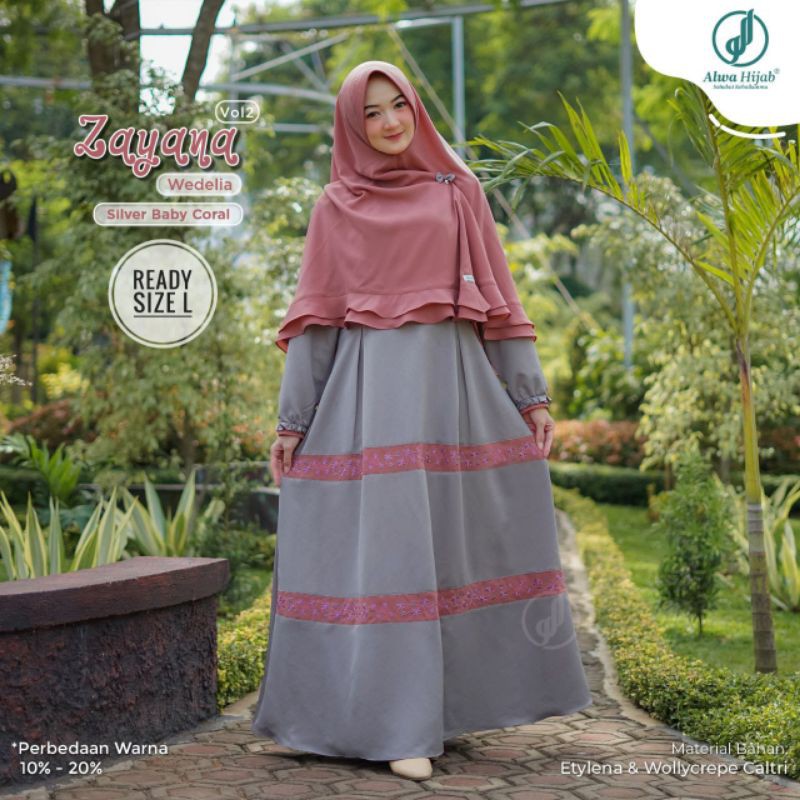 Gamis set Zayana by alwa hijab