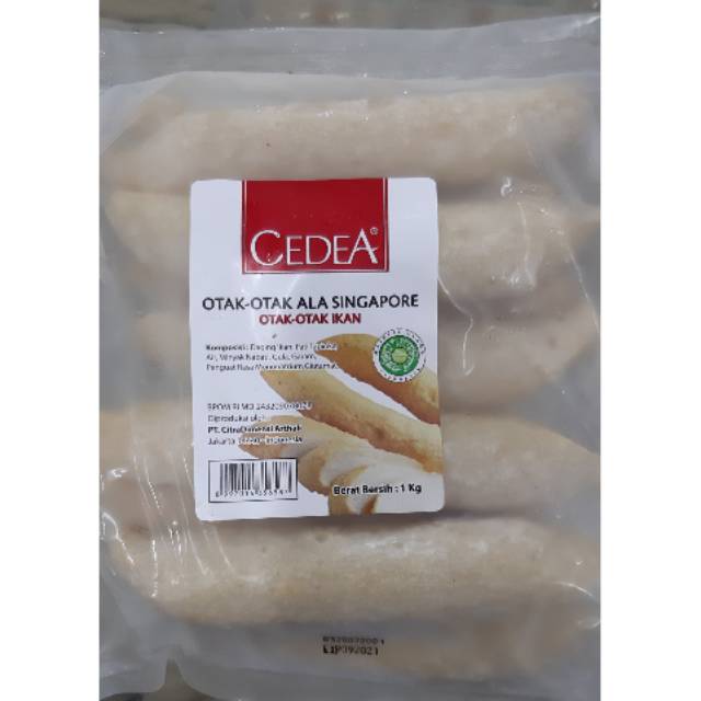

Cedea otak otak singapur 1kg