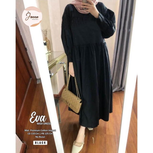 EVA GAMIS MIDI TERBARU