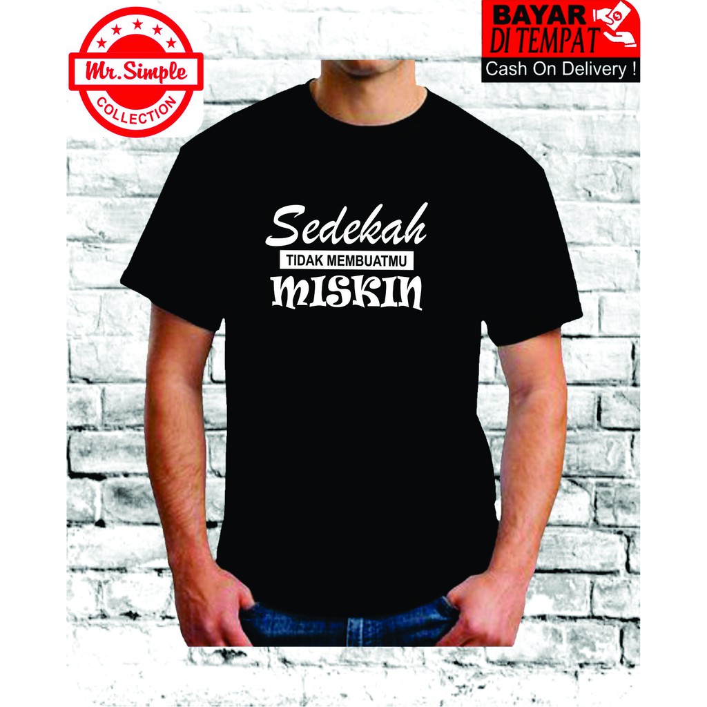 BAJU KAOS KATA-KATA / BAJU KAOS COWOK / BAJU KAOS CPRIA / BAJU KAOS KEREN