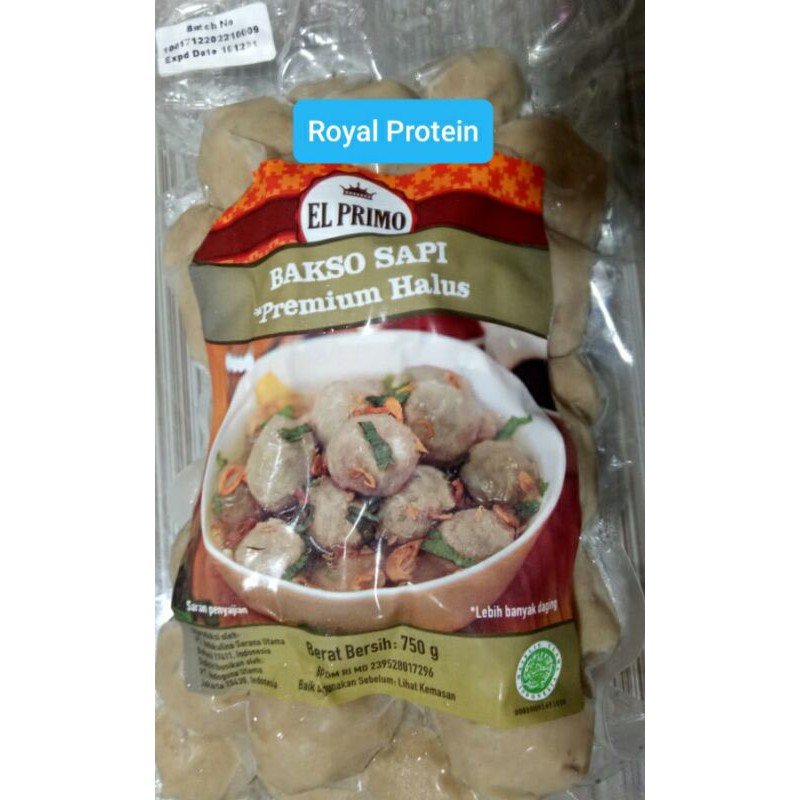 

Bakso Sapi Premium Halus 750 gr