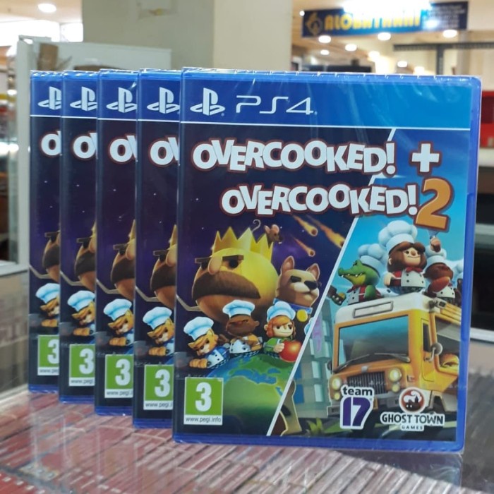 Ps4 Overcooked +Overcooked2
