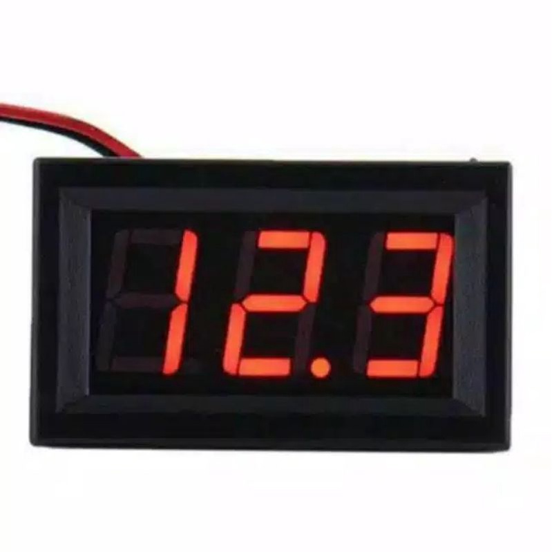 power digital volt meter mobil mainan aki