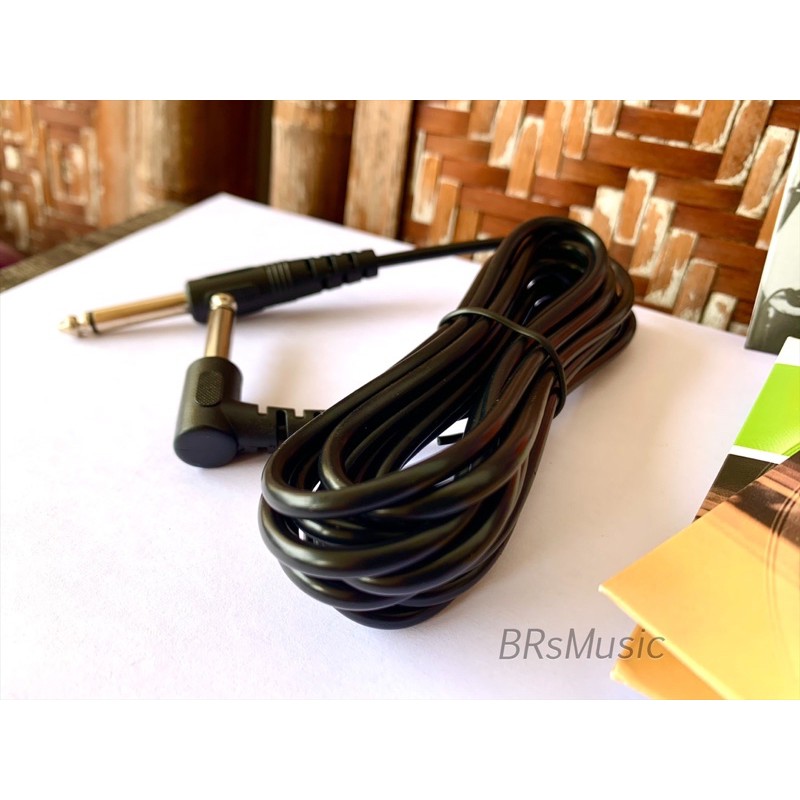 Kabel Jack Gitar 3 Meter Murah L shape Bass Guitar