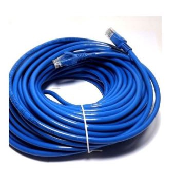 Cable lan rj45 nyk 30 meter cat 5 5e utp network 10/100Mbps indoor - kabel internet rj-45 cat5e cat5 30m