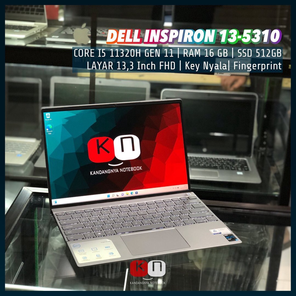 Dell Inspiron 13 5310 i5 11320H RAM 16GB SSD 512 Layar 13.3 FHD