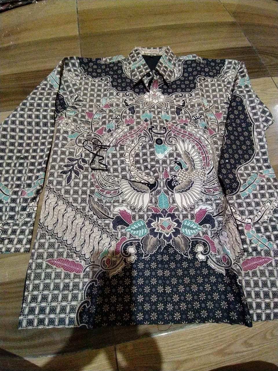 Batik Cowok Modern Premium Slimfit Aluna Solo Premium Pria Lengan Panjang Terbaru