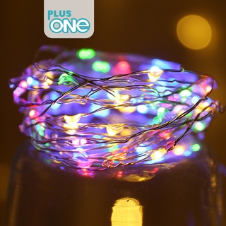 PlusOne - LED kawat Lampu Hias TUMBLR dekor bunga balon souvenir kado + FREE BATERAI - HJ1-2588