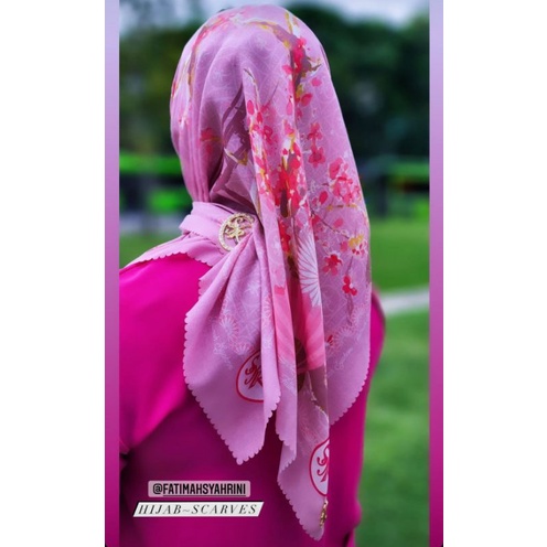 Japanesse Sakura Series Scarves by Syahrini