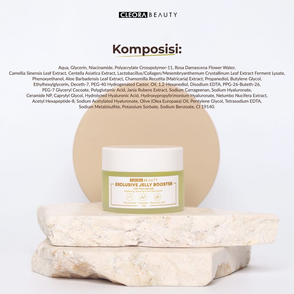 Cleora Beauty Exclusive Jelly Booster with Niacinamide 30gr
