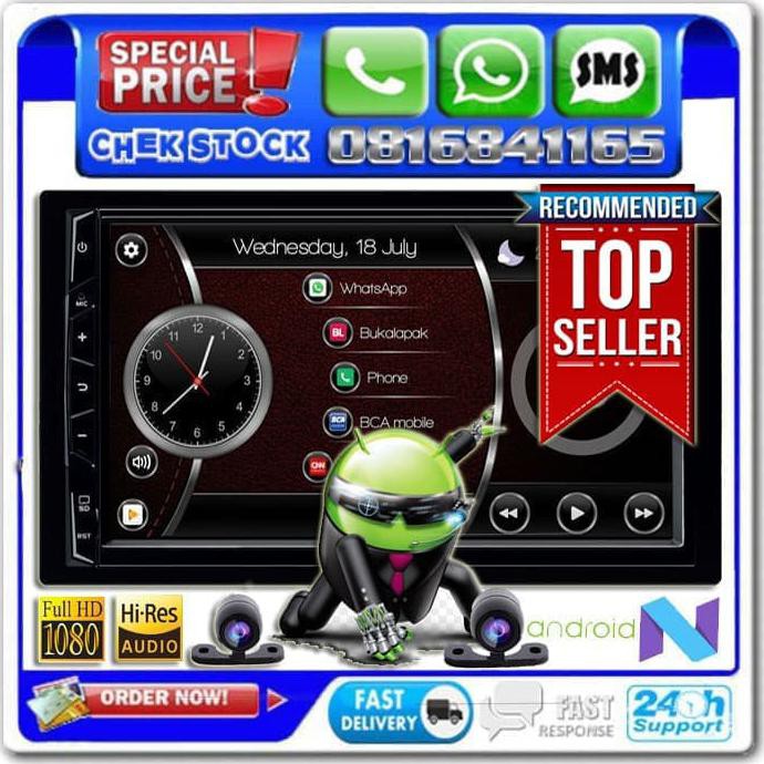 TAPE MOBIL - HEADUNIT ANDROID TOMIKO 7088D 7 INCH - OS 7.1 MTECH 8803