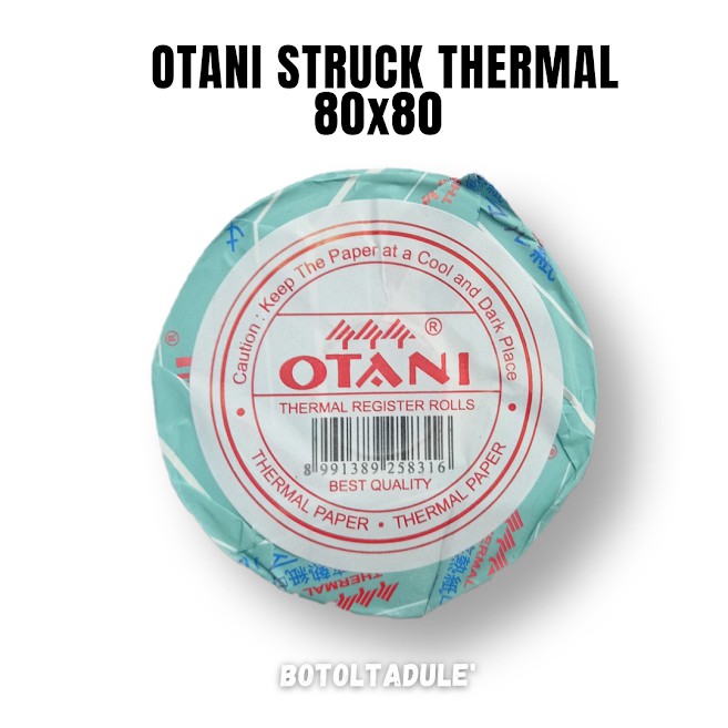 

Struck Thermal 80x80 / Kertas Thermal 80x80 Roll / Kertas Struk Thermal 80x80 Black