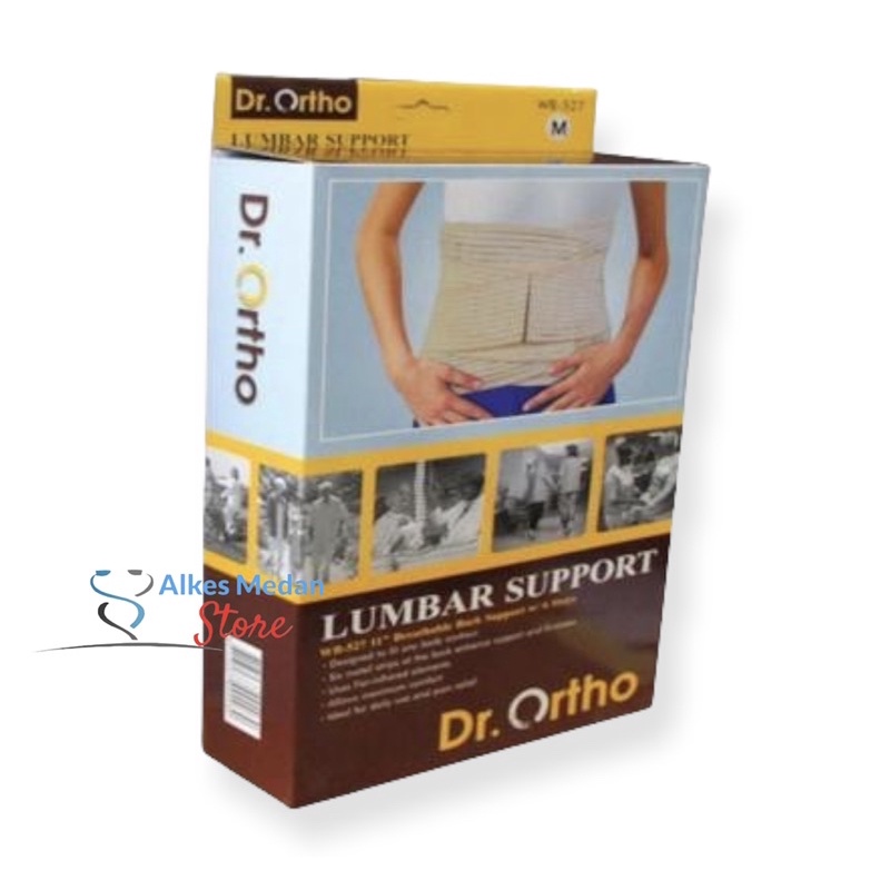 KORSET LUMBAL SUPPORT DR.ORTHO WB 512 . KORSET SLO TULANG BELAKANG UNTUK SARAF PINGGANG KEJEPIT DR ORTHO WB512