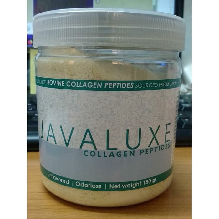 (HALAL) Javaluxe Bovine Collagen Peptides 150 gram - 100% Collagen Murni TERBAIK