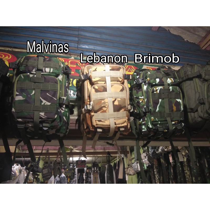 Tas Ransel Army Backpack 3P Loreng # TAS LEBANON 3P# TAS  Tactical PRIA