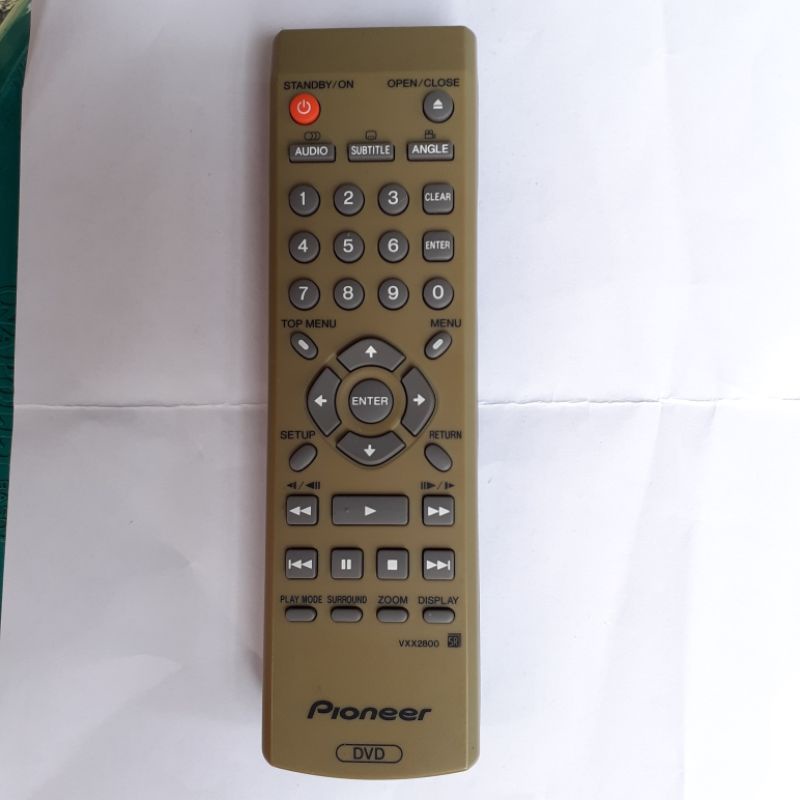 Remote DVD Player PIONEER Original Asli . VXX2800 .