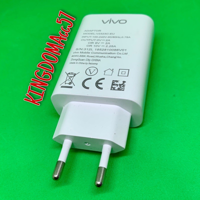 vivo Original Charger Adapter 18W adaptor charger vivo Original