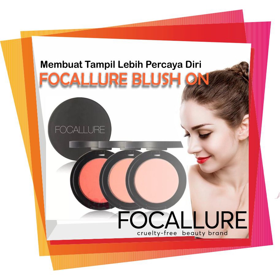 FOCALLURE BLUSH ON FA25 Makeup Face Bronzer Blush On Powder