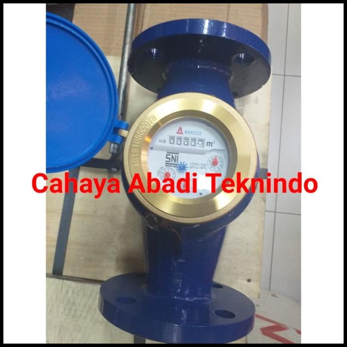 Meteran Air Amico Flange 2"(Inch) Water Meter / Flow Meter Amico Termurah