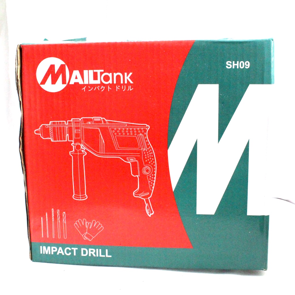 MAILTANK SH09 Mesin Bor Tembok Beton / Impact Drill 13mm