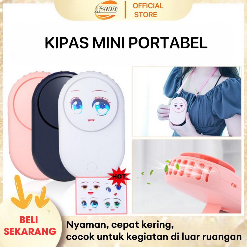 Kipas pendingin dengan colokan USB untuk mengeringkan riasan dengan cepat