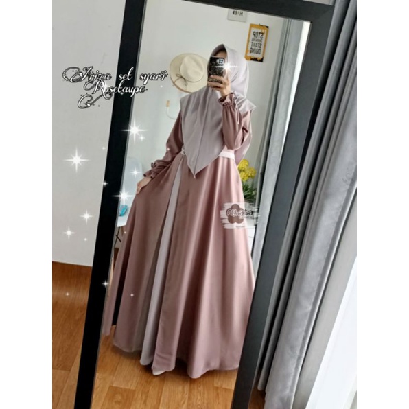 ARIZA SET SYAR'I ORI ATHATA GAMIS ITY CREPE