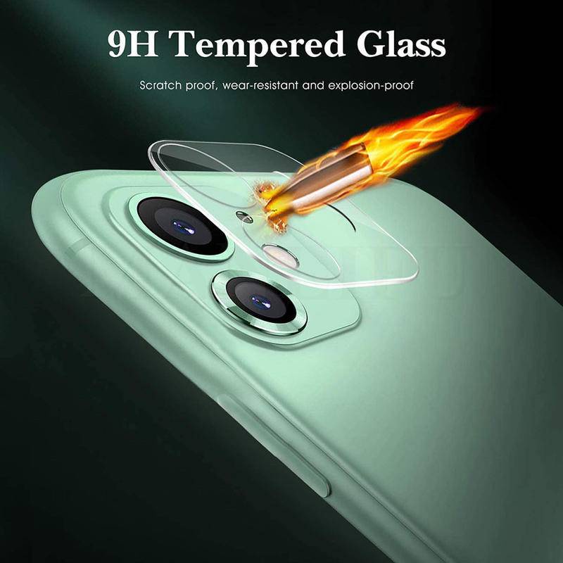 1PCS For iPhone 11 12 13 Pro Max Mini 3D HD Tempered Glass For Apple iPhone 6 6s 7 8 Plus X XS Max XR SE 2020 Back Camera Lens Glass Protective Glass