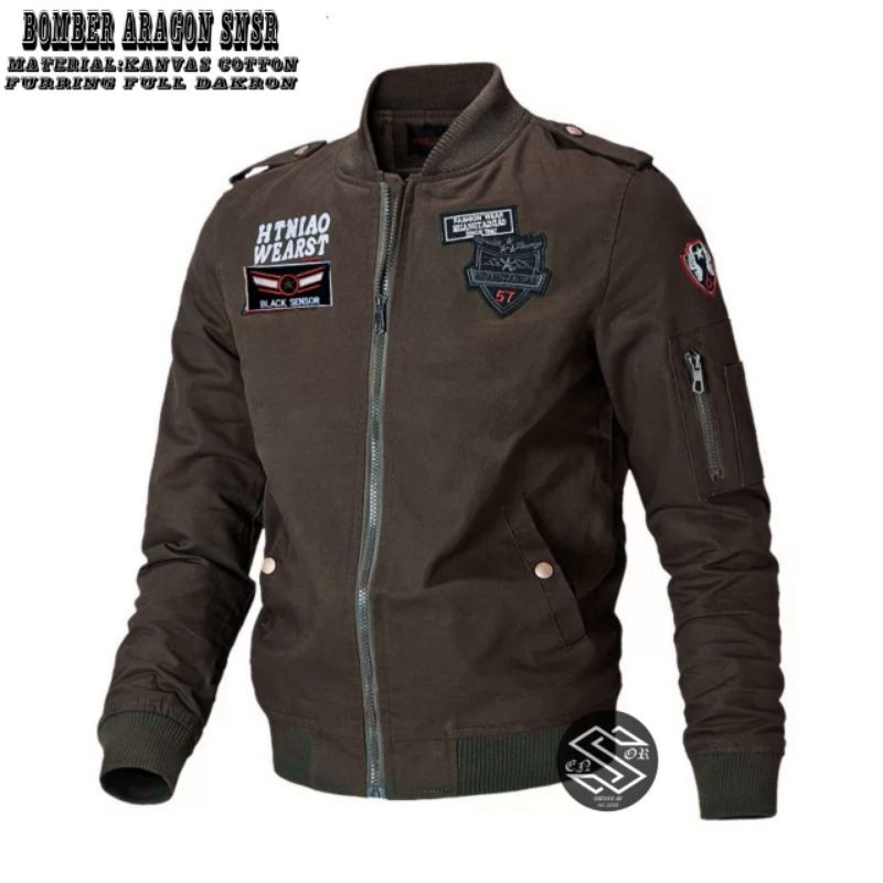 jaket bomber pria / jaket pria style aragon premium