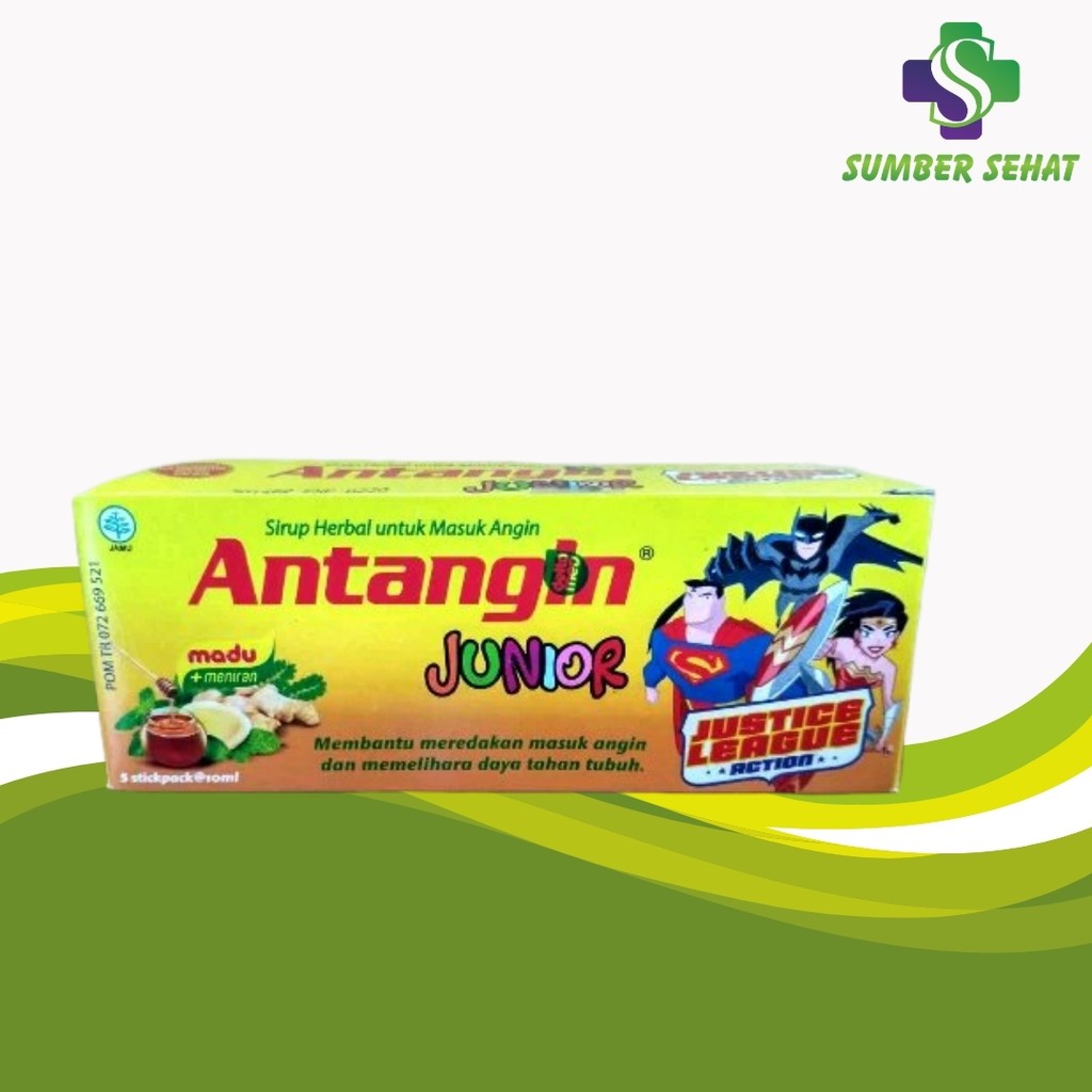 ANTANGIN JUNIOR MADU + MENIRAN BOX 6 SACHET