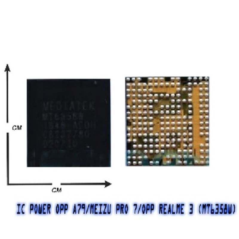 IC POWER MT6358W OPPO REALME MEIZU MT 6358W TESTED ORI ORIGINAL