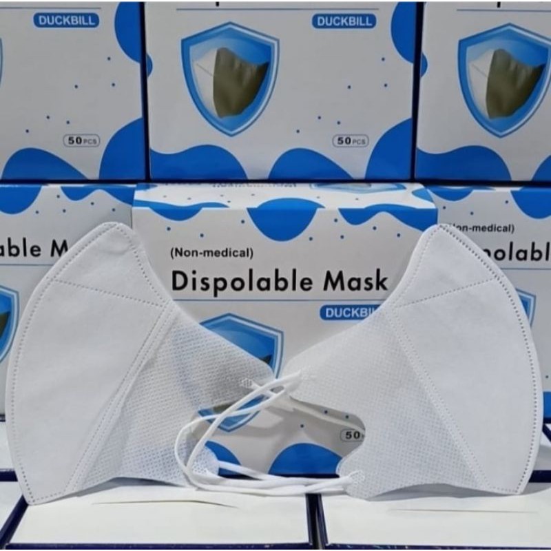 [Balikpapan COD] Masker Duckbill DISPOLABLE & FACEMASK