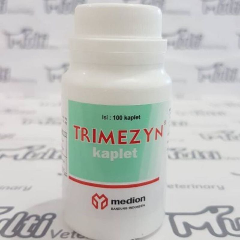 Trimezyn obat ngorok / pilek ayam burung kaplet kapsul isi 100 pcs