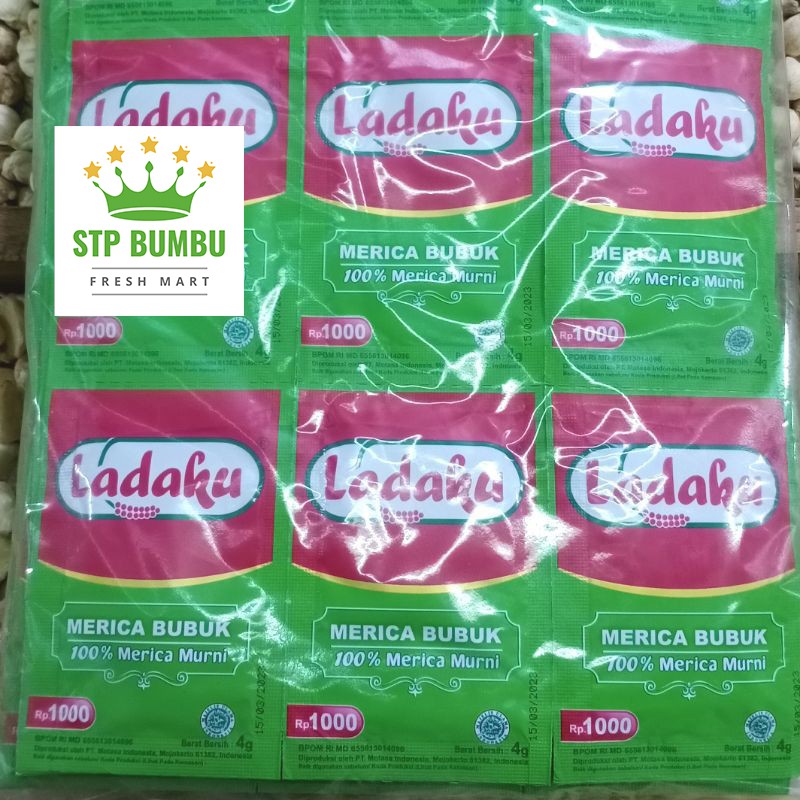 Ladaku Merica Bubuk 4gr / Sachet