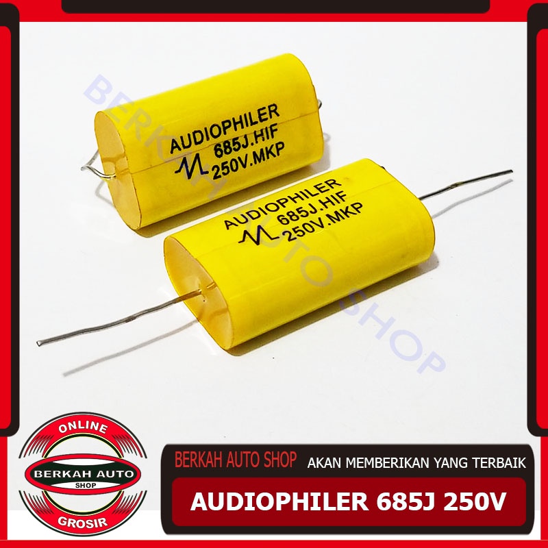 Audiophiler Capasitor 685Uf 250V  - Kapasitor Tweeter 6.8 Uf 250vOLT