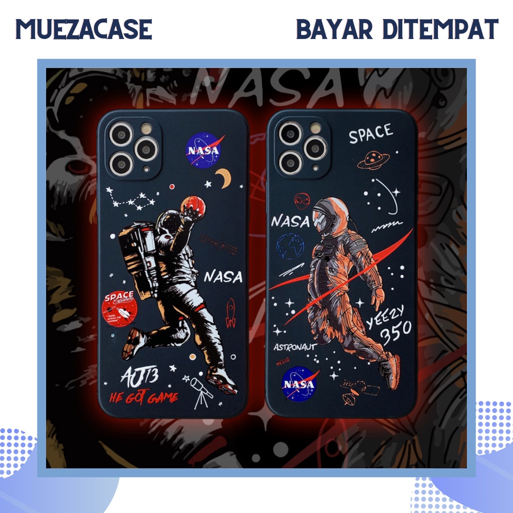 Casing Soft Case Oppo A3S A5S A5 2020 A9 2020 A7 A71 A12 A11K A15 A15S A16 C1 Nasa Astrounot Space B