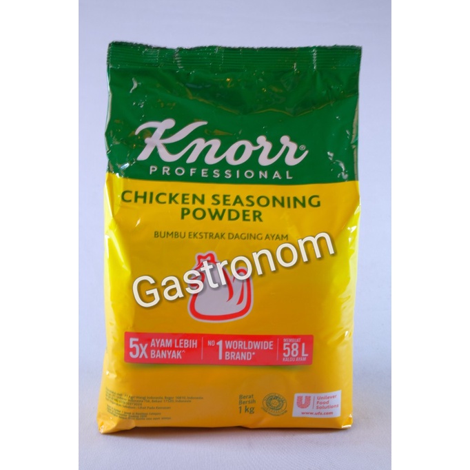 

Chicken Powder Refill Knorr 1 kg / Bumbu Penyedap / Seasoning / Kaldu