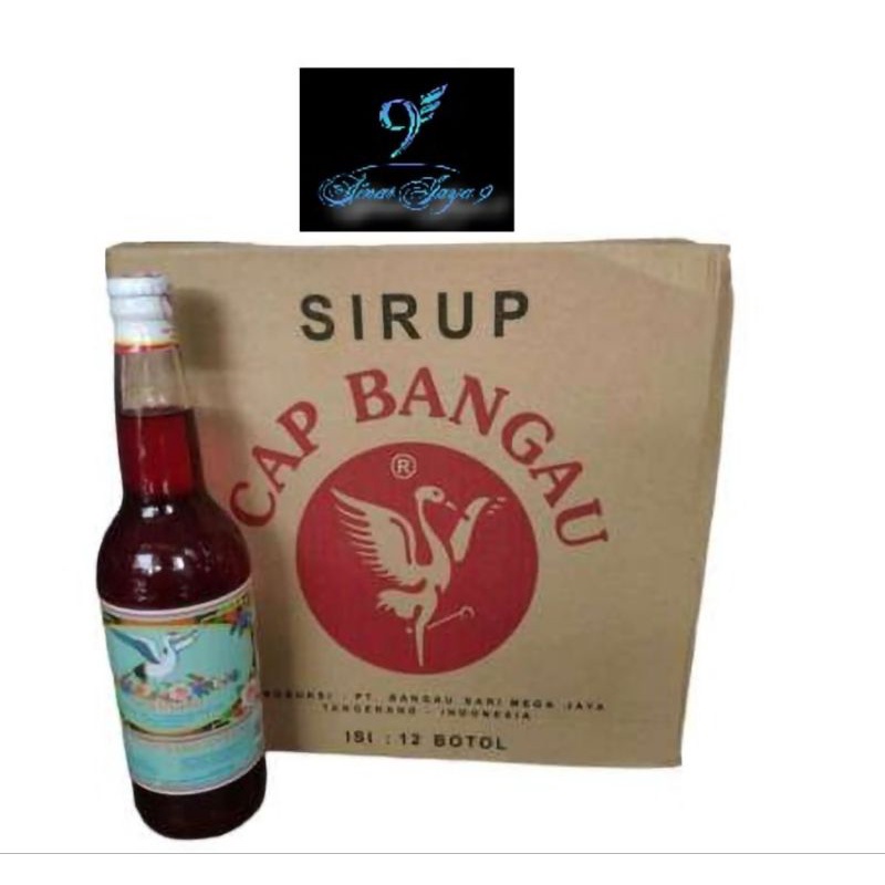 1DUS (12pcs) Sirup Bangau Pisang Ambon 620ml / Sirup Bango
