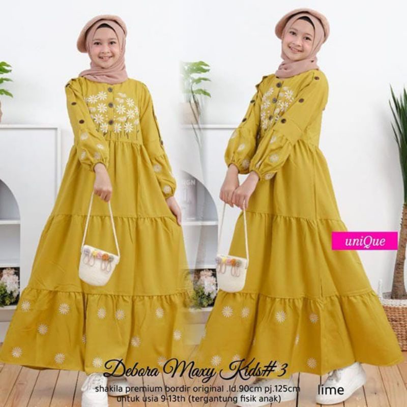 Gamis Debora Maxy Kids