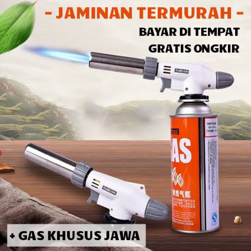 Flame Gun / Kepala Flame gun / Gas torch / Blow Torch Portable BBQ