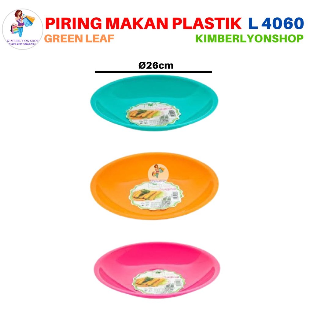 Piring makan Magical L 4060 Greenleaf